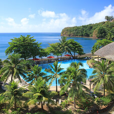 Pool and Beach View