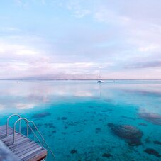 Serenity and Quiet on your Overwater Bungalow Deck
