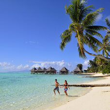 Intercontinental Bora Bora Le Moana Resort is one of the most beautiful resorts on the mainland of Bora Bora with some of the most spectacular views of the island.