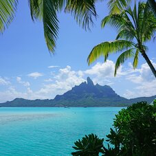 Le mont Otemanu à Bora Bora