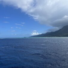 タヒチの海