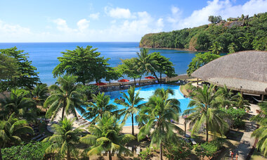 Pool and Beach View