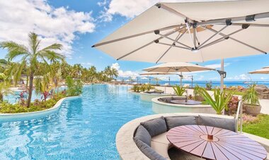 Hilton Tahiti Pool Hilton Tahiti Resort's pool