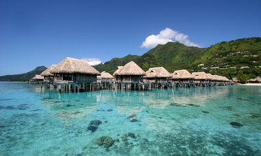 Sofitel Kia Ora Moorea Beach Resort overwater bungalows