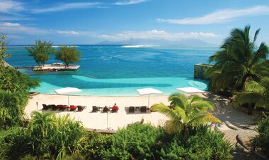 Te Moana Air Tahiti Beachfront Pool