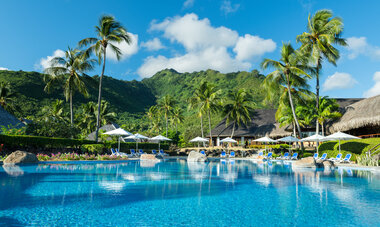 Hilton Moorea Lagoon Resort & Spa Pool Hilton Moorea Lagoon Resort & Spa Pool