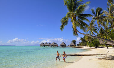 Intercontinental Bora Bora Le Moana Resort is one of the most beautiful resorts on the mainland of Bora Bora with some of the most spectacular views of the island.