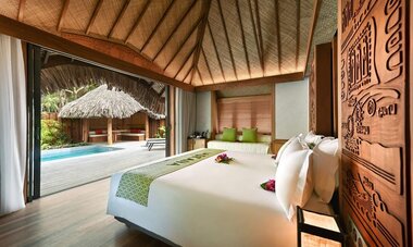Le Bora Bora By Pearl Resorts Garden Villa with pool - Bedroom