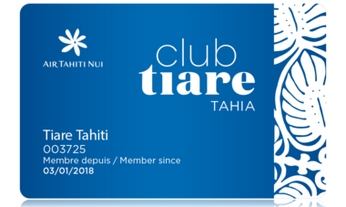 Air Tahiti Nui Club Tiare Tahia