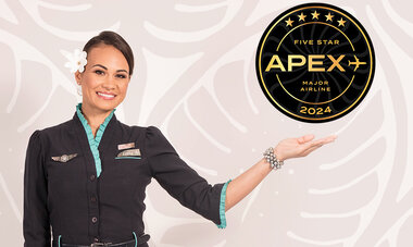 Air Tahiti Nui APEX Five Star Major Airline award 2024