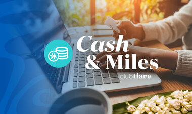 Cash and miles - teaser Cash and miles - teaser