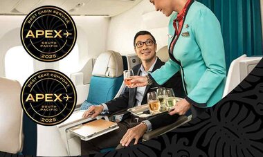 APEX 2025: エア タヒチ ヌイ、機内サービスと座席の快適性を評価する2