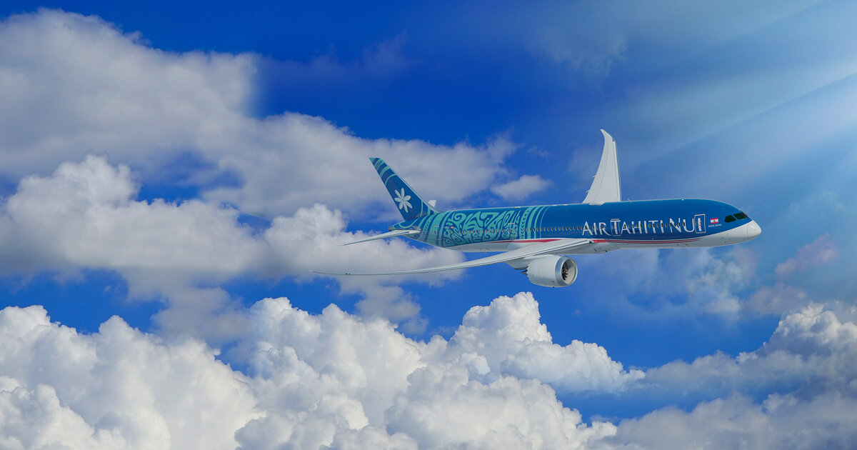 Air Tahiti Nui エア タヒチ ヌイ モデルプレーン（Air Tahiti